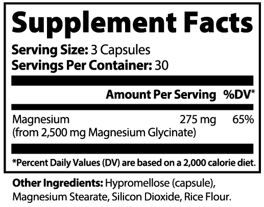 Fortitude Magnesium Glycinate Capsules