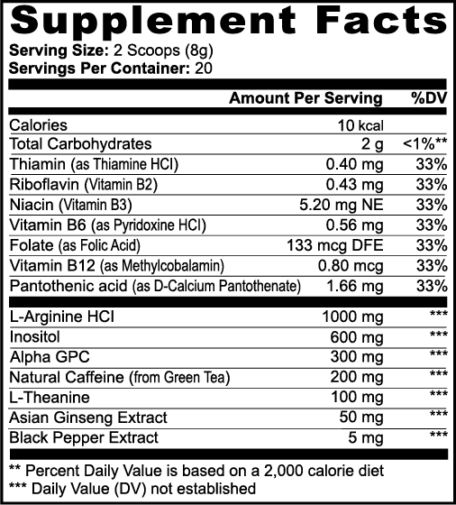 Fortitude Focus Powder - Sour Candy