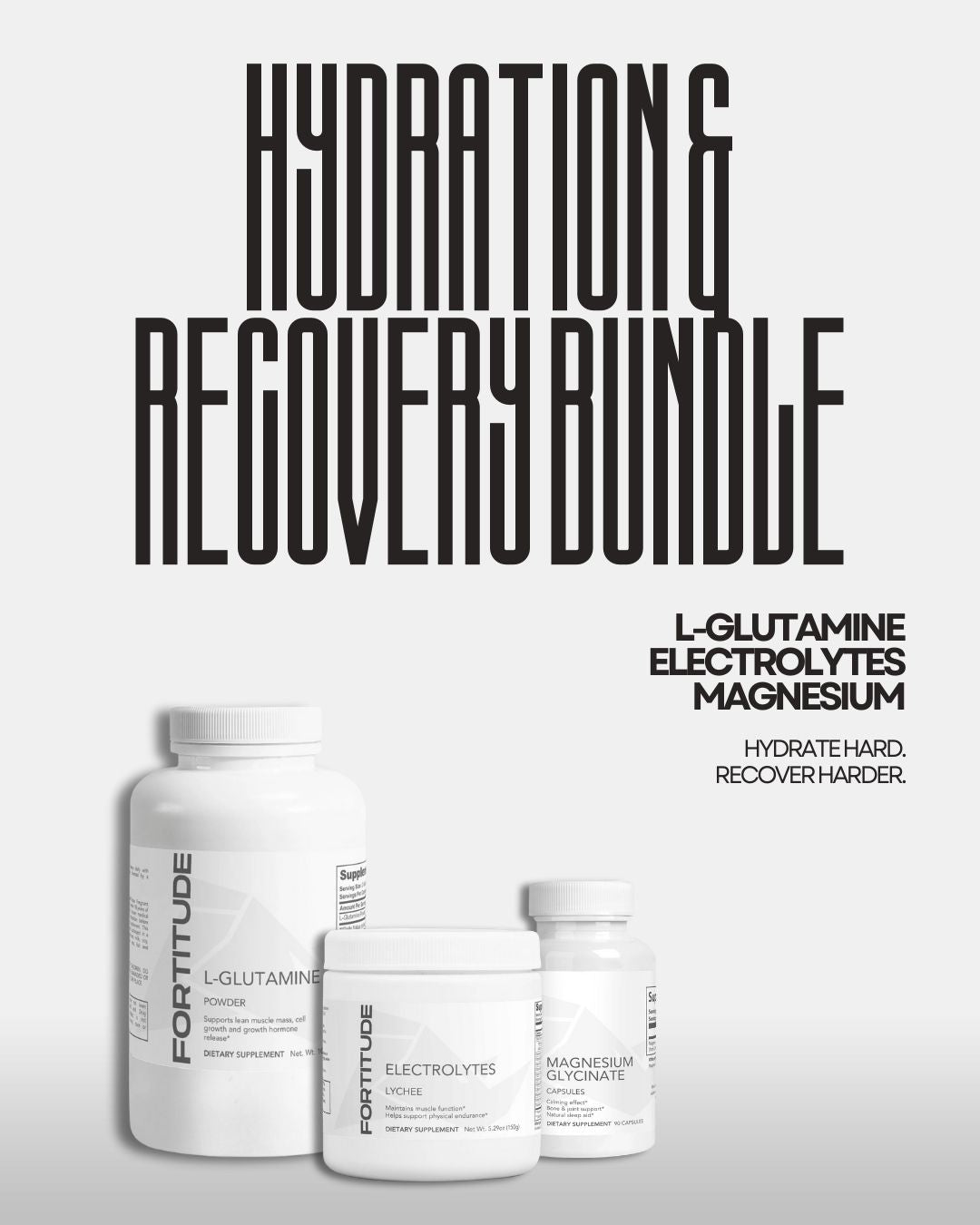Fortitude Hydration & Recovery Bundle